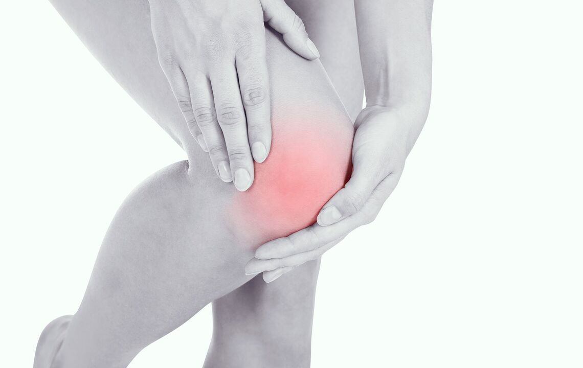 Entzündung des Kniegelenks und deren Behandlung mit Hondroine-Gel