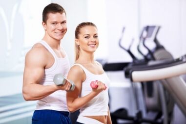 Körperliche Aktivität für Osteochondose des Nackens