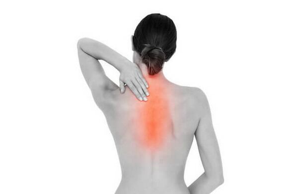 Osteochondrose des Rückens