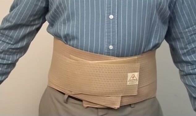 Korsett gegen Rückenschmerzen